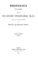 Bibliografia italiana: bollettino delle pubblicazioni italiane ; ricevute per diritto di stampa dalla Biblioteca Nazionale Centrale di Firenze