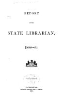 Report of the State Librarian and Director of Museum of Pennsylvania
