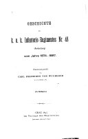 Geschichte des k. u. k. Infanterie-regimentes nr.48: fortzetzung vom jahre 1874-1897, Carl freiherr von Wucherer