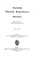 Norfolk Parish Registers: East Rudham, West Rudham, Helhoughton, Syderstone, South Creake, Waterden, Shereford, Dunton-cum-Doughton, Horningtoft, Whissonsett, Little Massingham