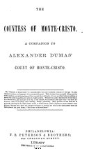 The Countess of Monte-Cristo: A Companion to Alexander Dumas' Count of Monte-Cristo, Jean Charles Du Boys
