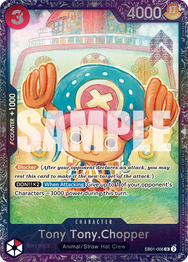 Tony Tony.Chopper, Treasure Cup November-December, SR