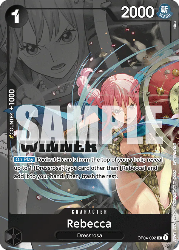Rebecca, Winner Pack 2025 Vol.2, R