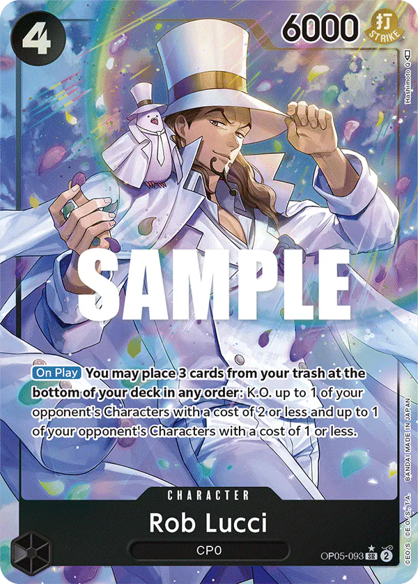 Rob Lucci, OP-05, SR