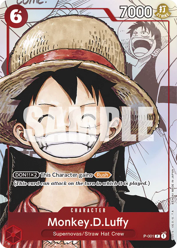 Monkey.D.Luffy, Premium Card Collection -25th Edition-, P