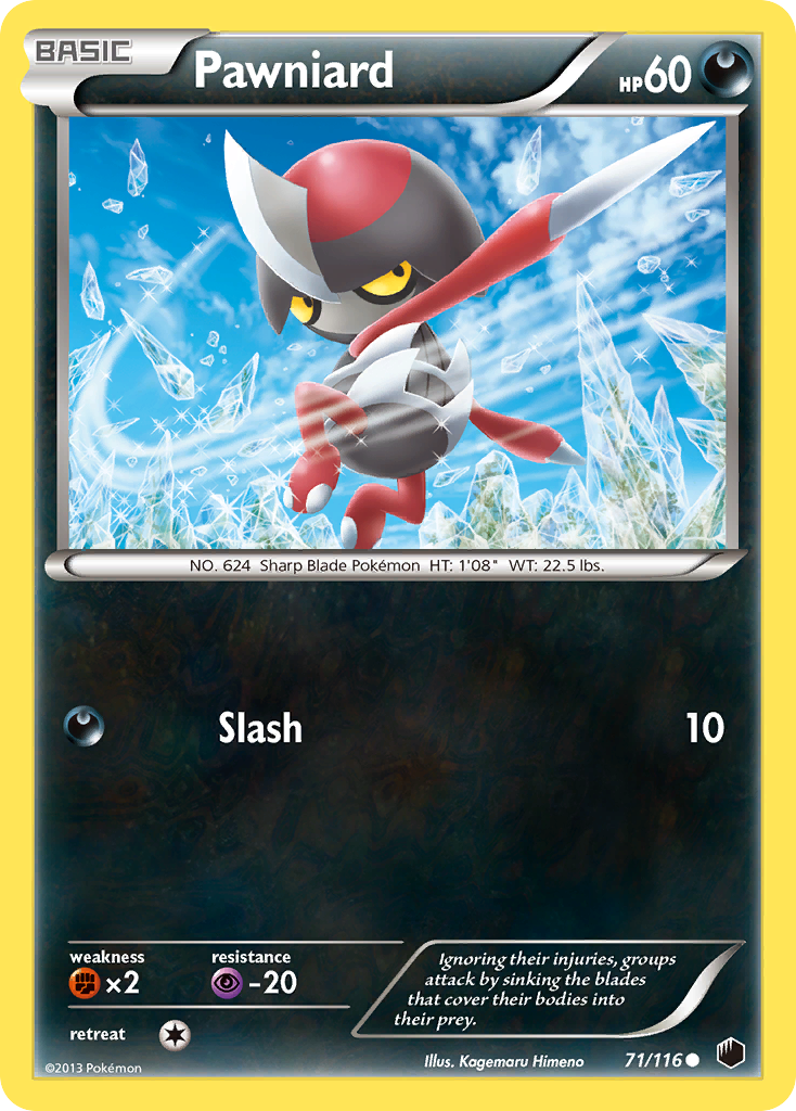 Pawniard, Plasma Freeze 71/116, common