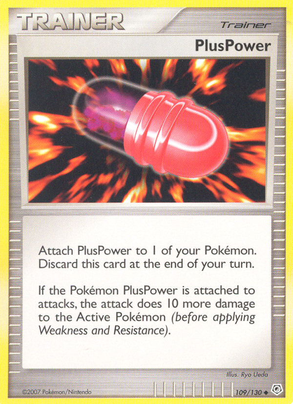 PlusPower, Diamond & Pearl 109/130, uncommon