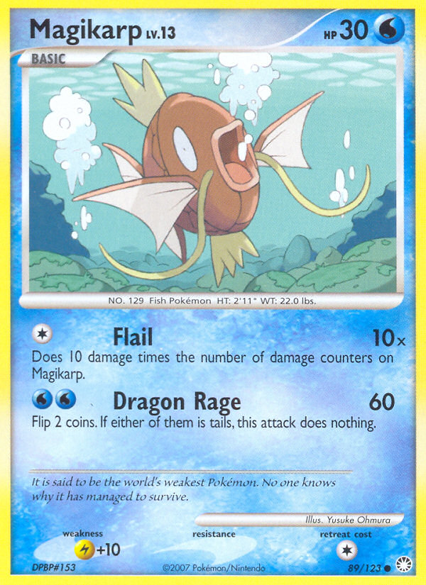 Magikarp, Mysterious Treasures 89/123, common