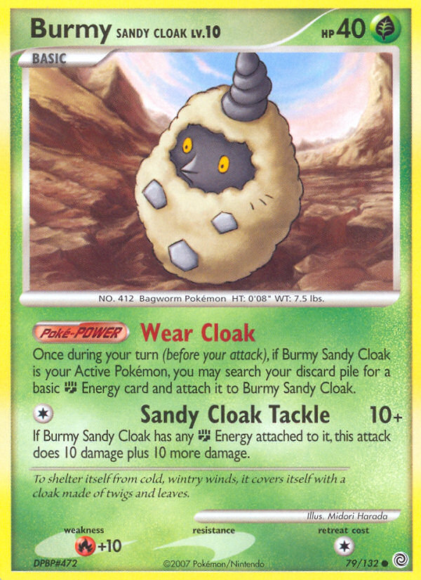 Burmy Sandy Cloak, Secret Wonders 79/132, common