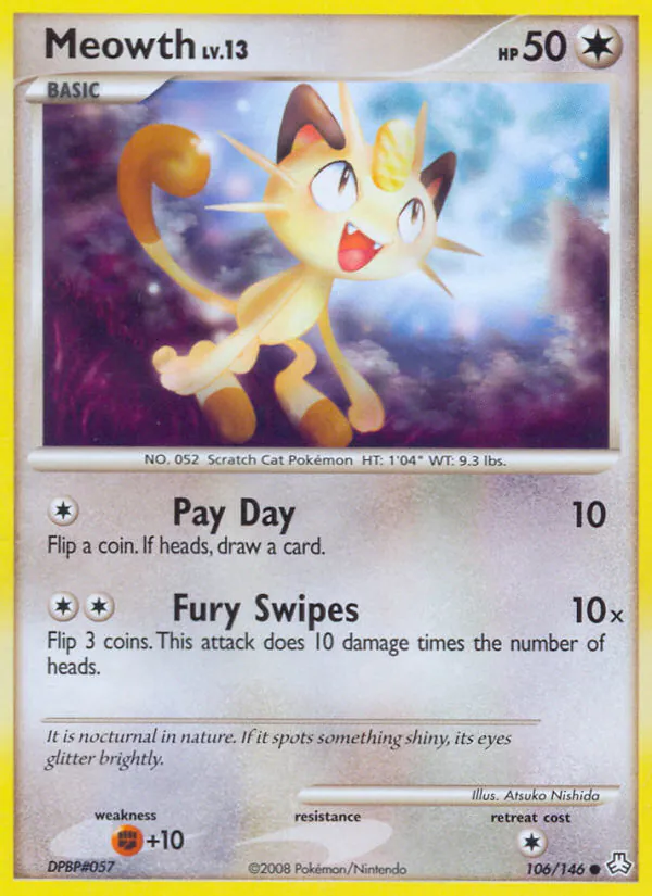 Meowth, Legends Awakened 106/146, common