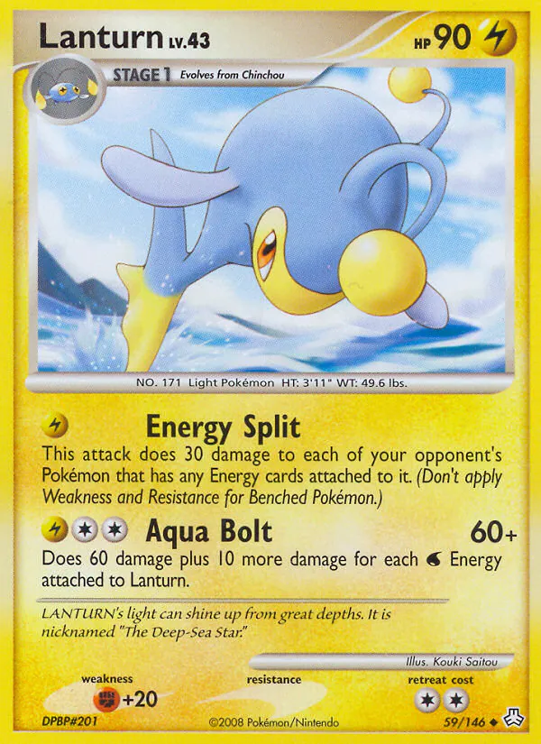 Lanturn, Legends Awakened 59/146, uncommon