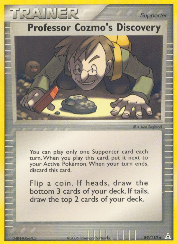 Professor Cozmo's Discovery, Holon Phantoms 89/110, uncommon