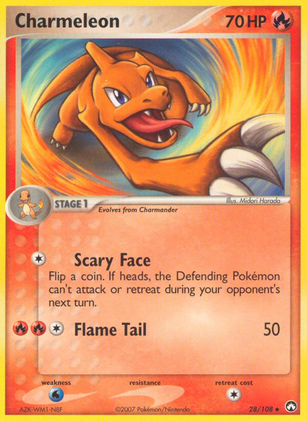 Charmeleon, Power Keepers 28/108, uncommon