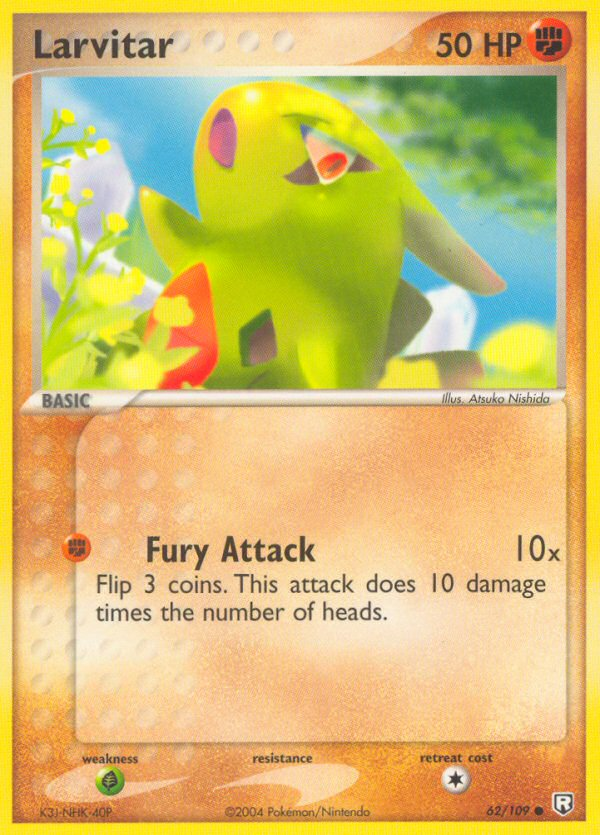 Larvitar, Team Rocket Returns 62/109, common