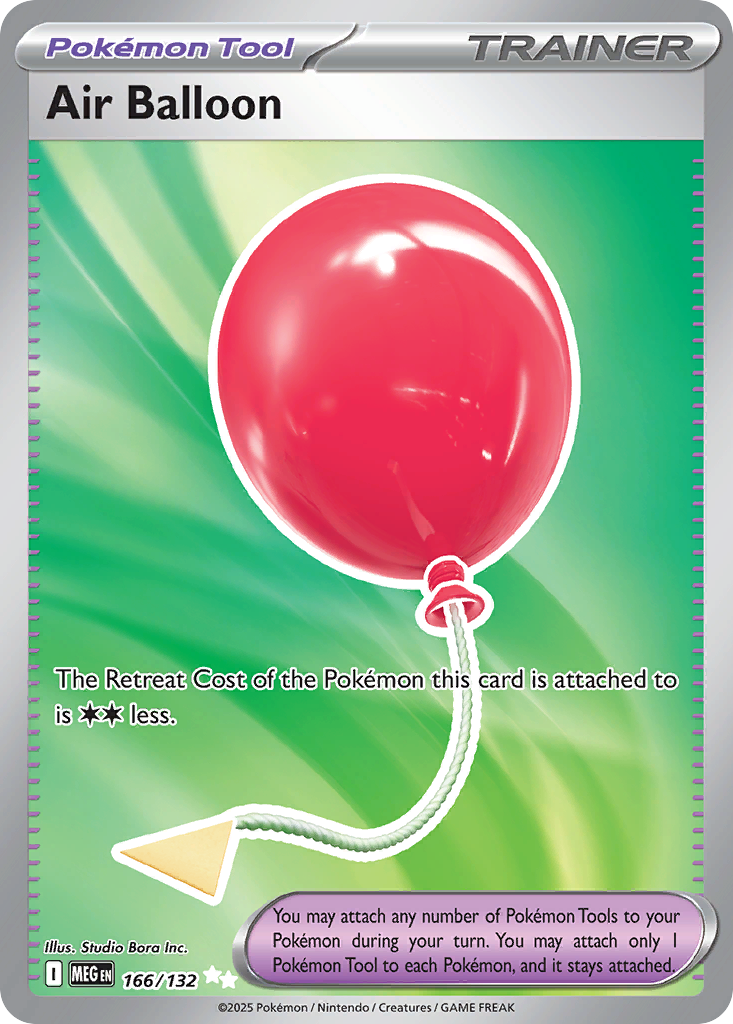 Air Balloon, Mega Evolution 166/132, ultra-rare
