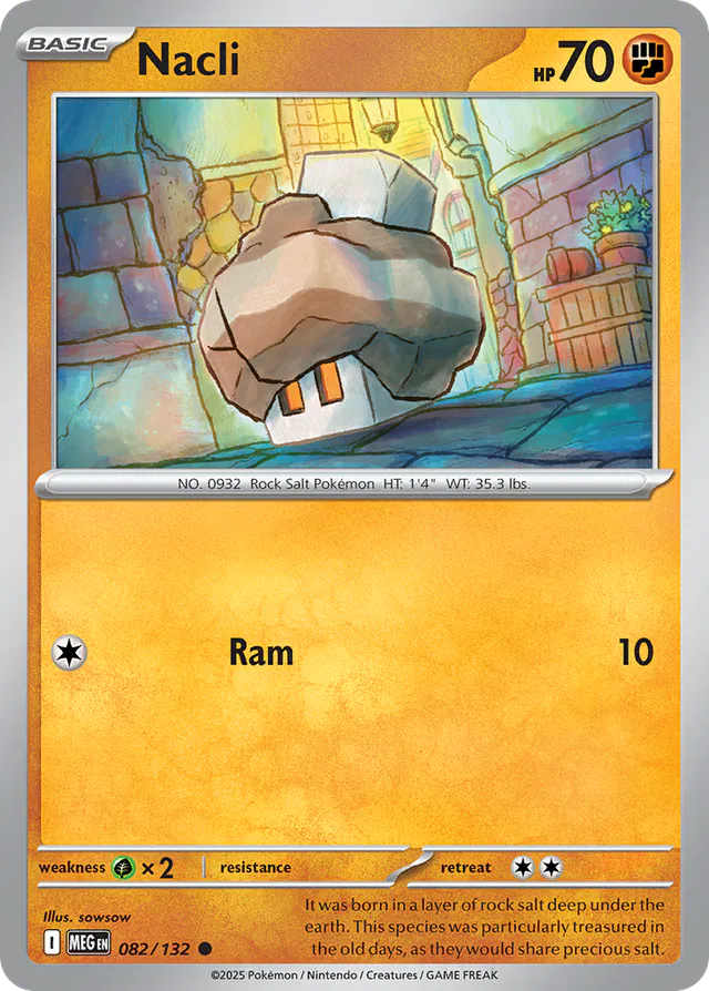 Nacli, Mega Evolution 082/132, common