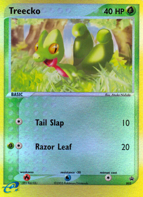 Treecko, Nintendo Black Star Promos 3/40, promo