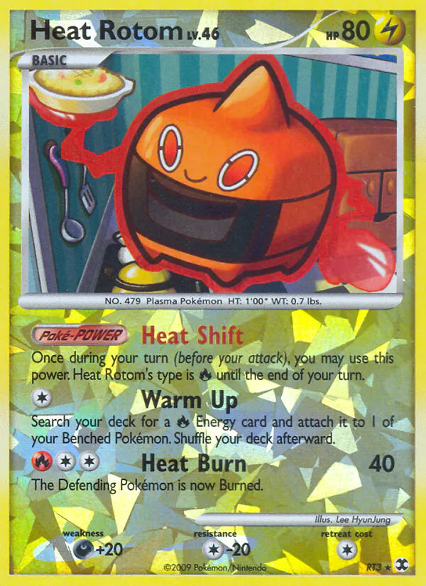 Heat Rotom, Rising Rivals RT3/111, rare