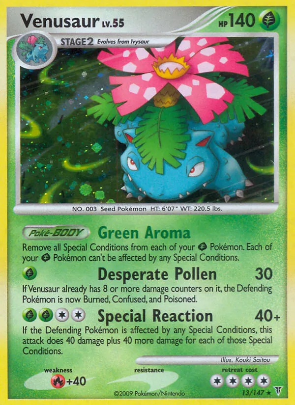 Venusaur, Supreme Victors 13/147, holo-rare