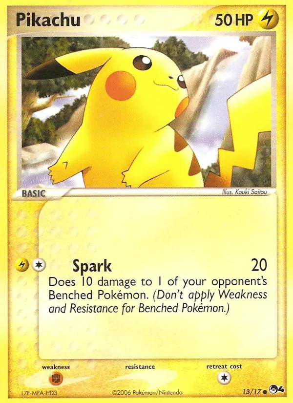 Pikachu, POP Series 4 13/17, common