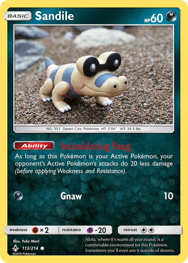 Sandile, Unbroken Bonds 113/214, common