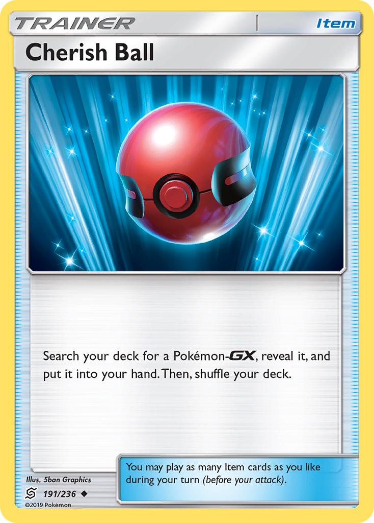 Cherish Ball, Unified Minds 191/236, uncommon