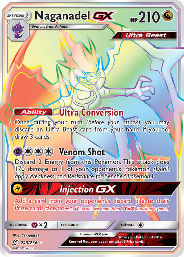 Naganadel-GX, Unified Minds 249/236