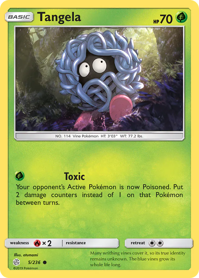 Tangela, Cosmic Eclipse 5/236, common