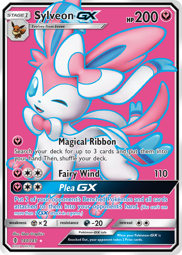 Sylveon-GX, Guardians Rising 140/145, ultra-rare