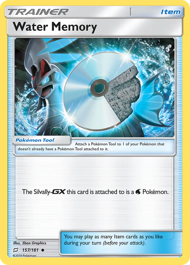 Water Memory, Team Up 157/181, uncommon