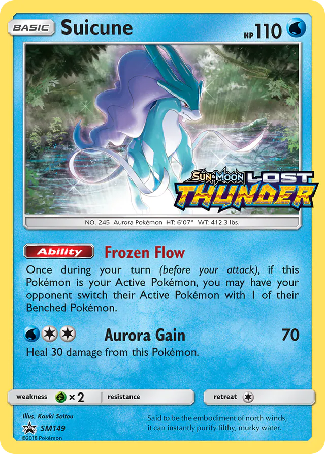 Suicune, SM Black Star Promos SM149/248, promo