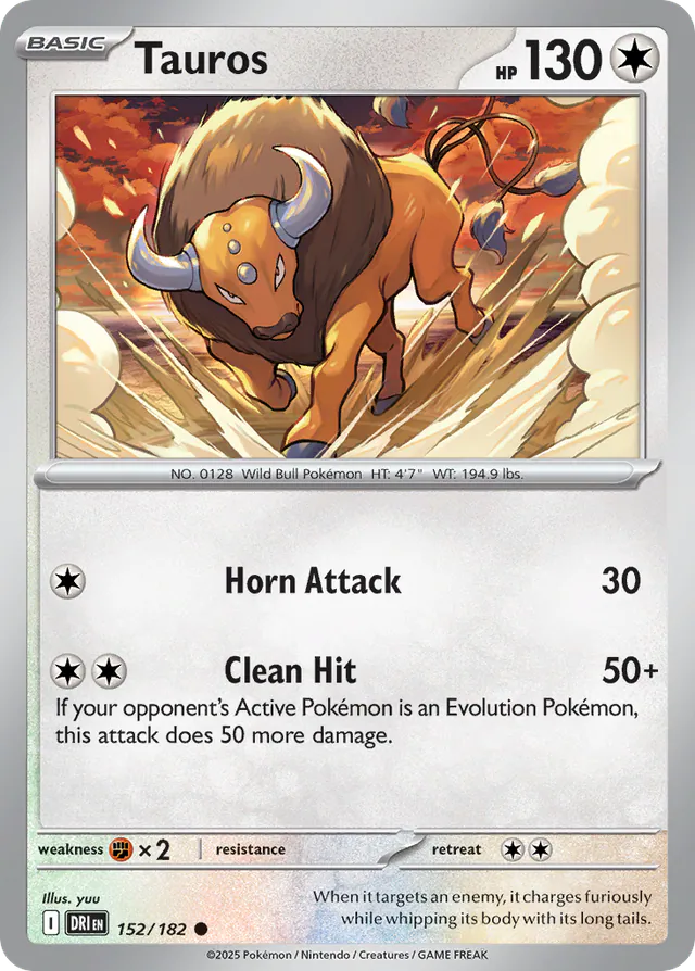 Tauros, Destined Rivals 152/182, common
