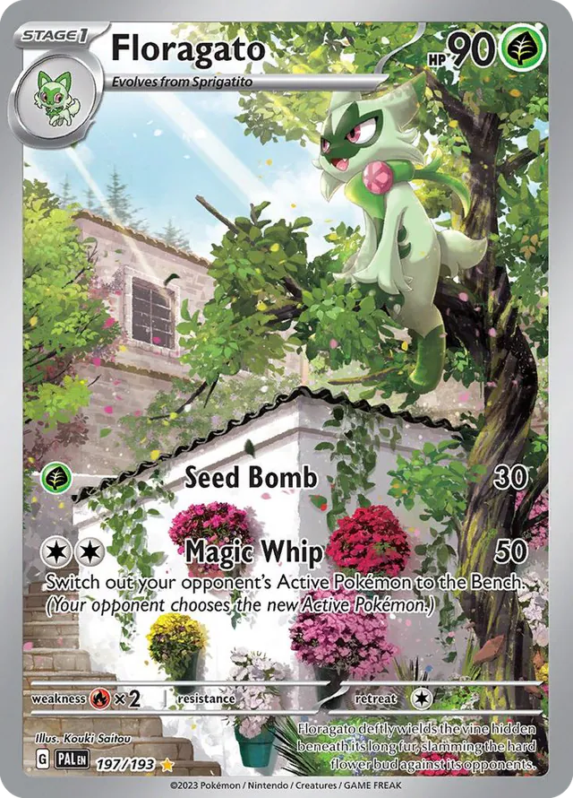 Floragato, Paldea Evolved 197/193, ultra-rare