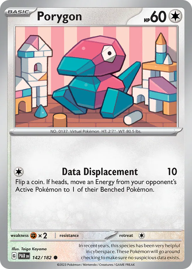 Porygon, Paradox Rift 142/182, common