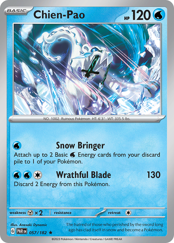 Chien-Pao, Paradox Rift 057/182, rare