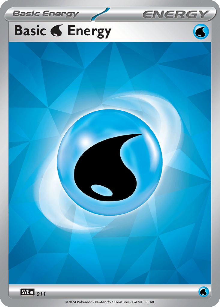Basic Water Energy, Scarlet & Violet Energies 11/16