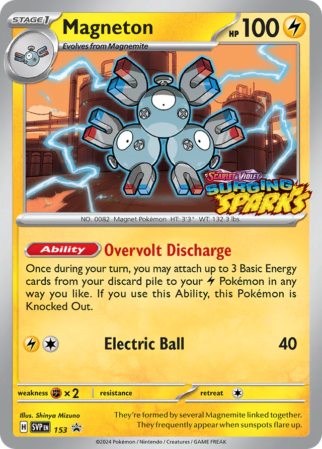Magneton, Scarlet & Violet Black Star Promos 153/215, promo