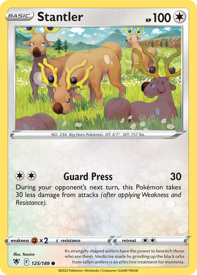 Stantler, Astral Radiance 125/189, common