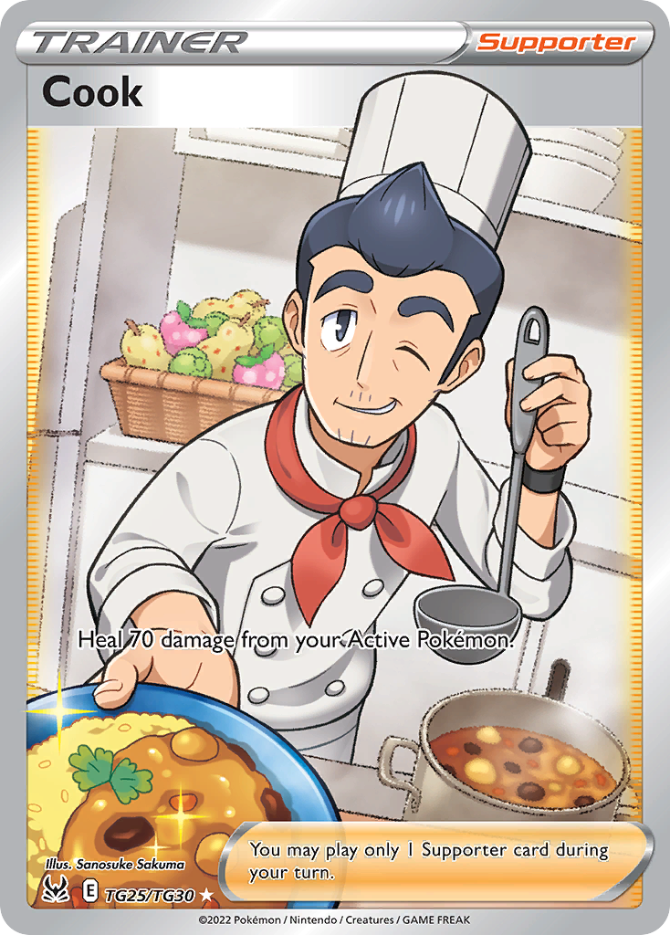 Cook, Lost Origin Trainer Gallery TG25/30, ultra-rare