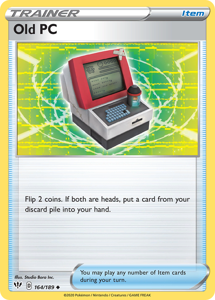 Old PC, Darkness Ablaze 164/189, uncommon