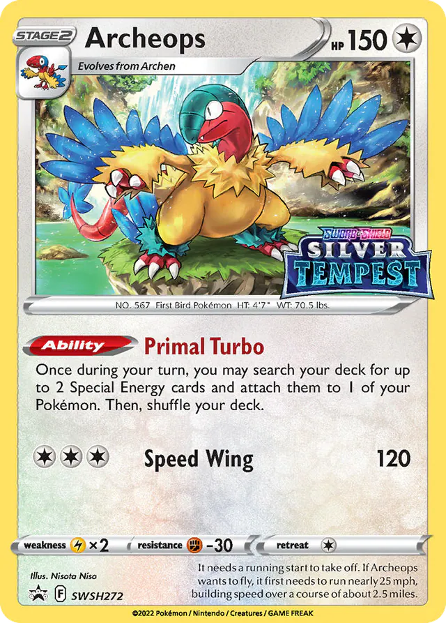 Archeops, SWSH Black Star Promos SWSH272/307, promo