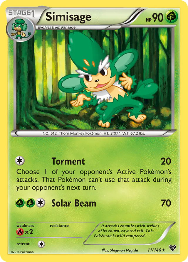 Simisage, XY 11/146, rare