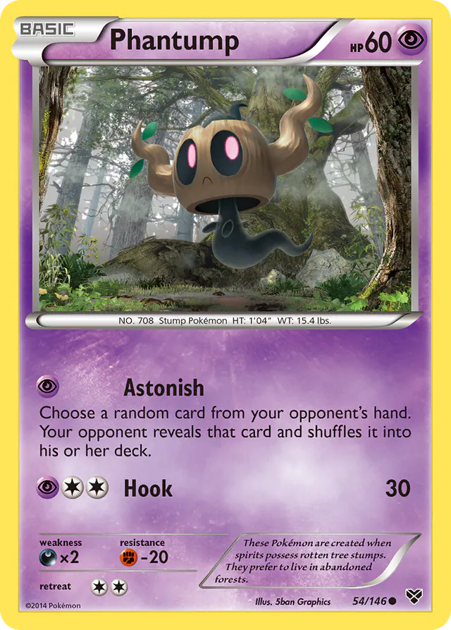 Phantump, XY 54/146, common