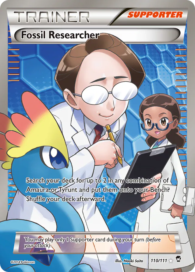 Fossil Researcher, Furious Fists 110/111, ultra-rare