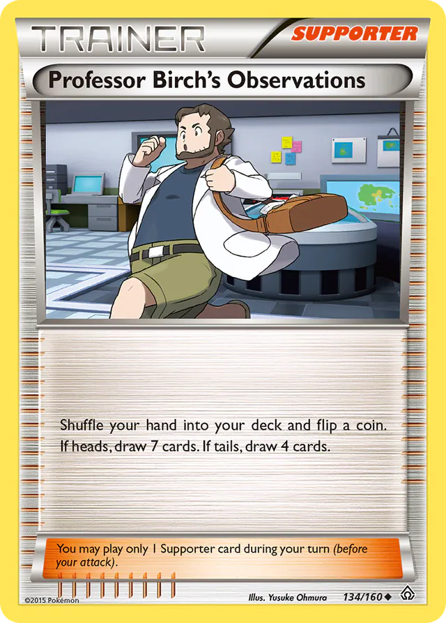 Professor Birch's Observations, Primal Clash 134/160, uncommon
