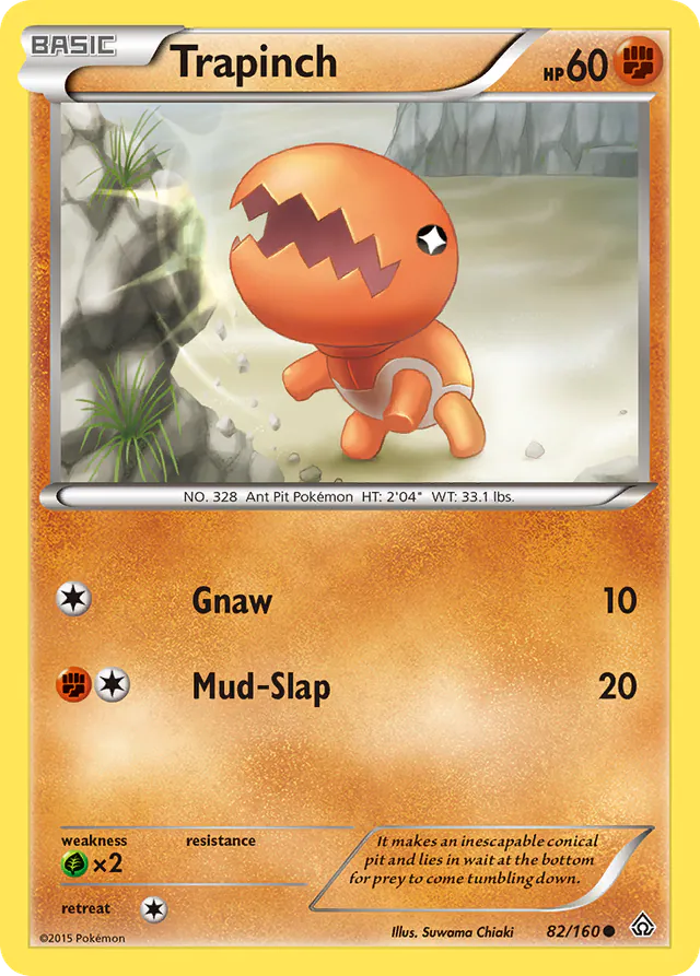 Trapinch, Primal Clash 82/160, common