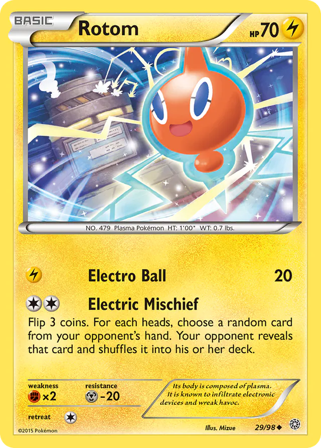 Rotom, Ancient Origins 29/98, uncommon