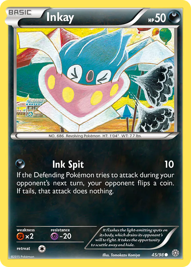 Inkay, Ancient Origins 45/98, common