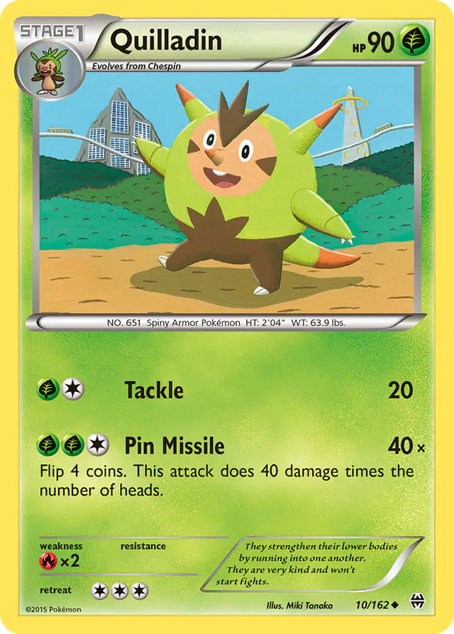 Quilladin, BREAKthrough 10/162, uncommon