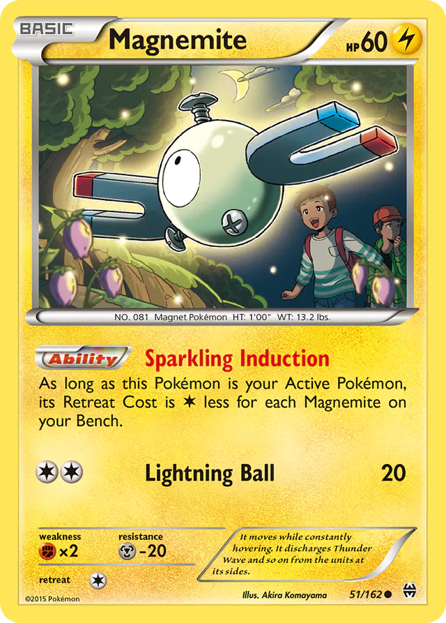 Magnemite, BREAKthrough 51/162, common